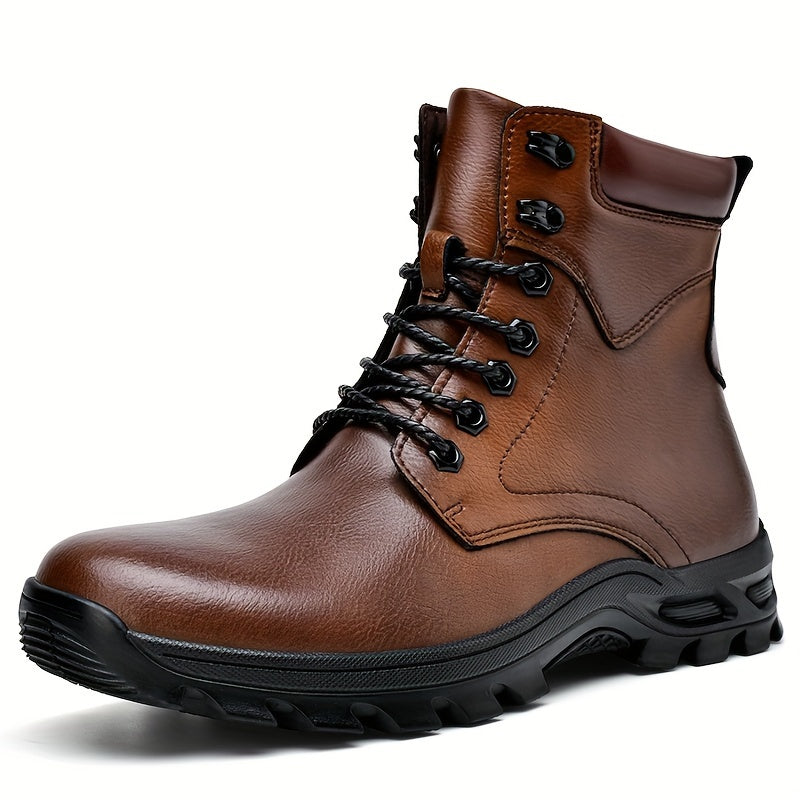 Declan | Men's Lace Up Winter Boots – Rugged Snow Boots