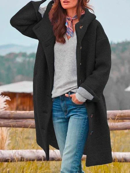 Lorelei | Women's Tailored Winter Coat – Minimal Structured Overcoat