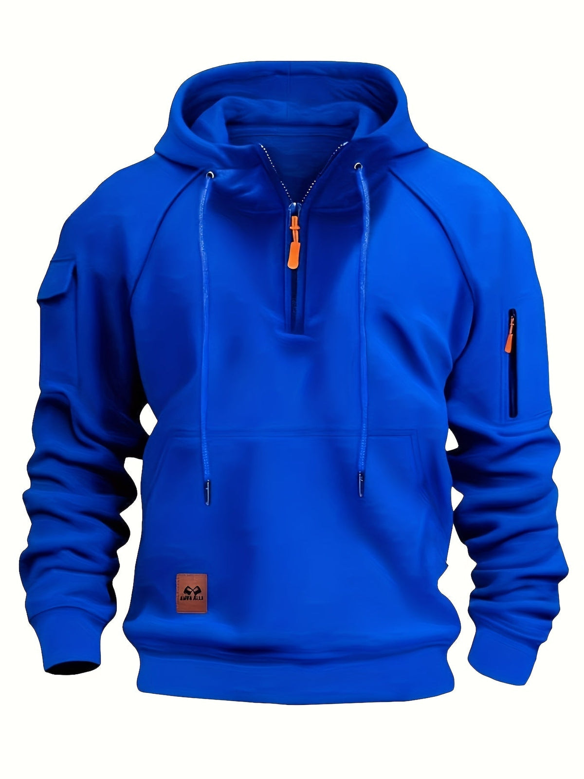 Bennett | Men's Rugged Quarter Zip Hoodie – Outdoor Pullover Sweatshirt