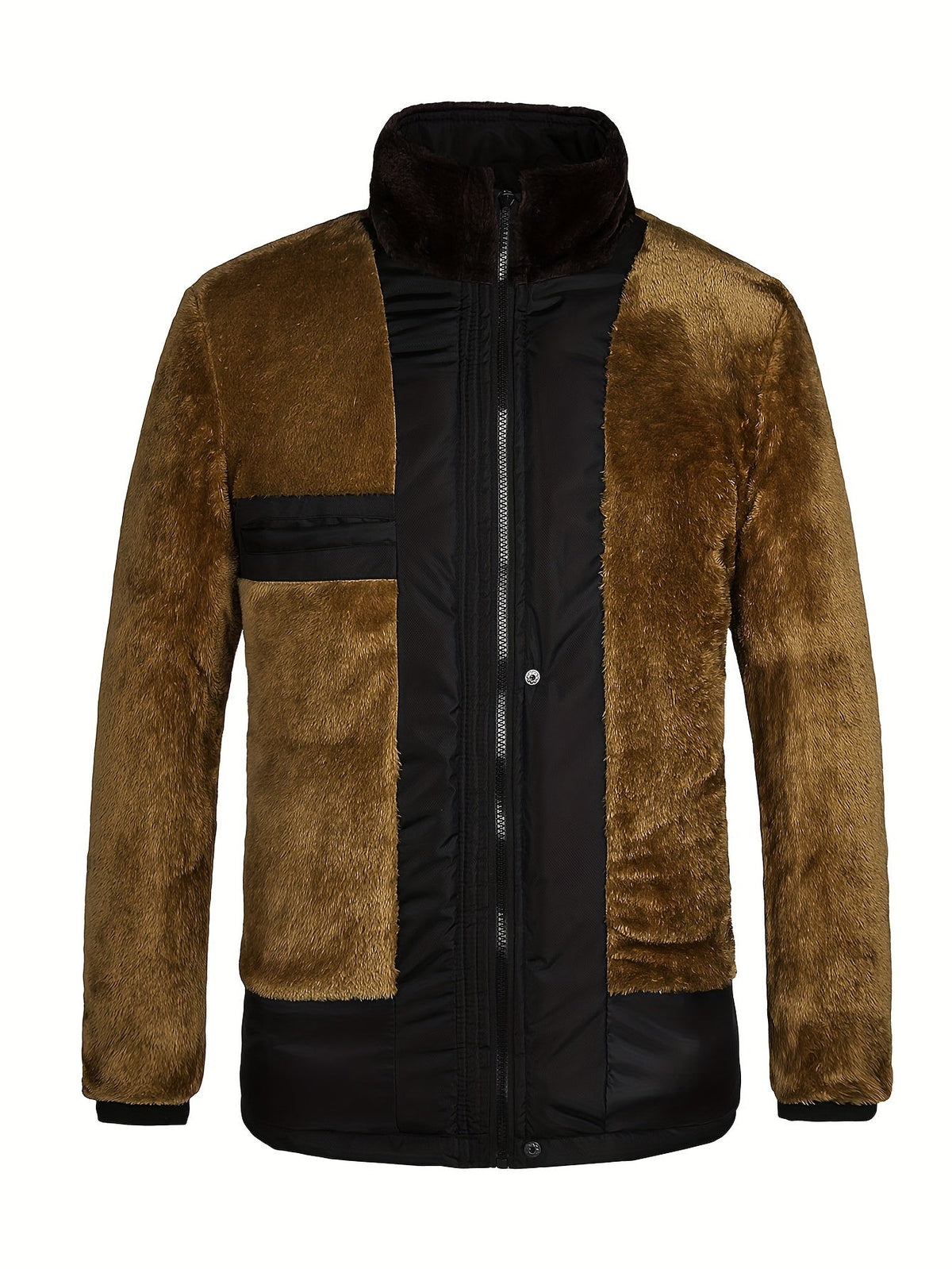 Sam | Men's Plush Lined Hooded Winter Jacket – Insulated Winter Coat