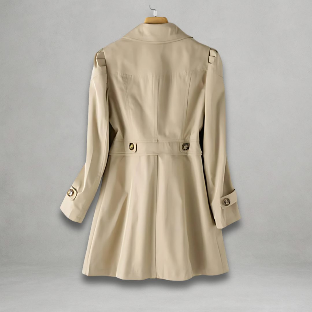 Pearl | Women's Tailored Trench Coat – Timeless Day to Evening Coat