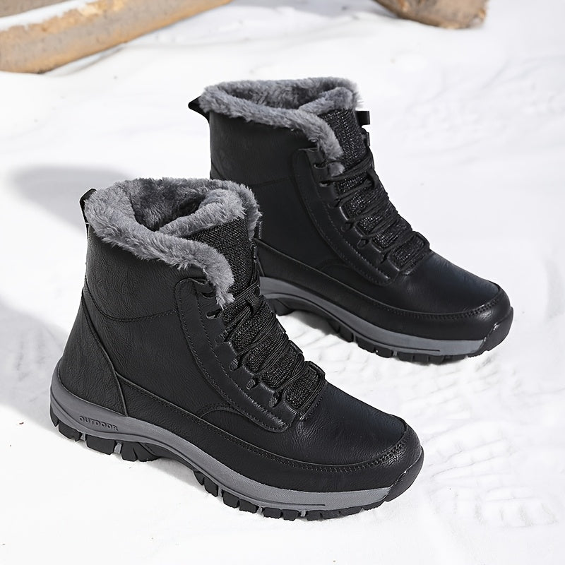 Jasper | Men's Plush Lined Winter Boots – Warm Everyday Snow Boots