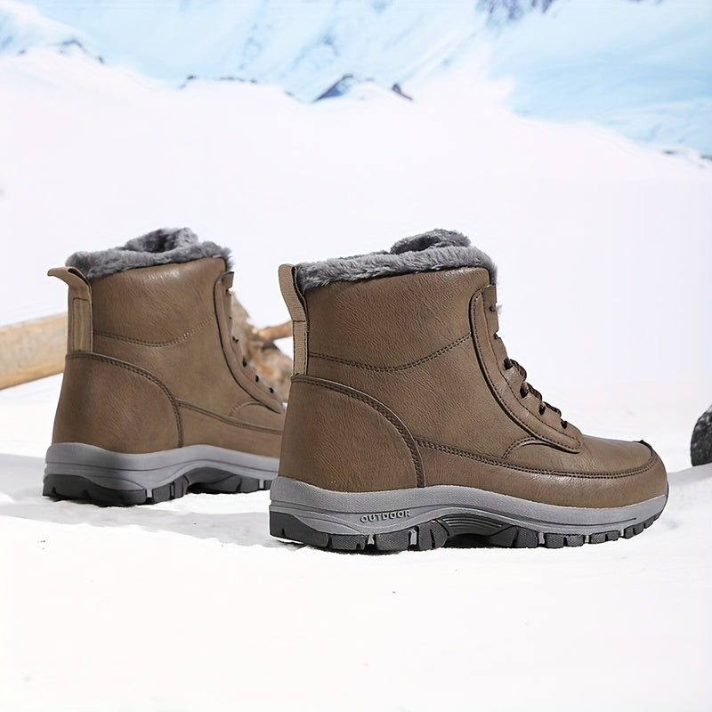 Jasper | Men's Plush Lined Winter Boots – Warm Everyday Snow Boots
