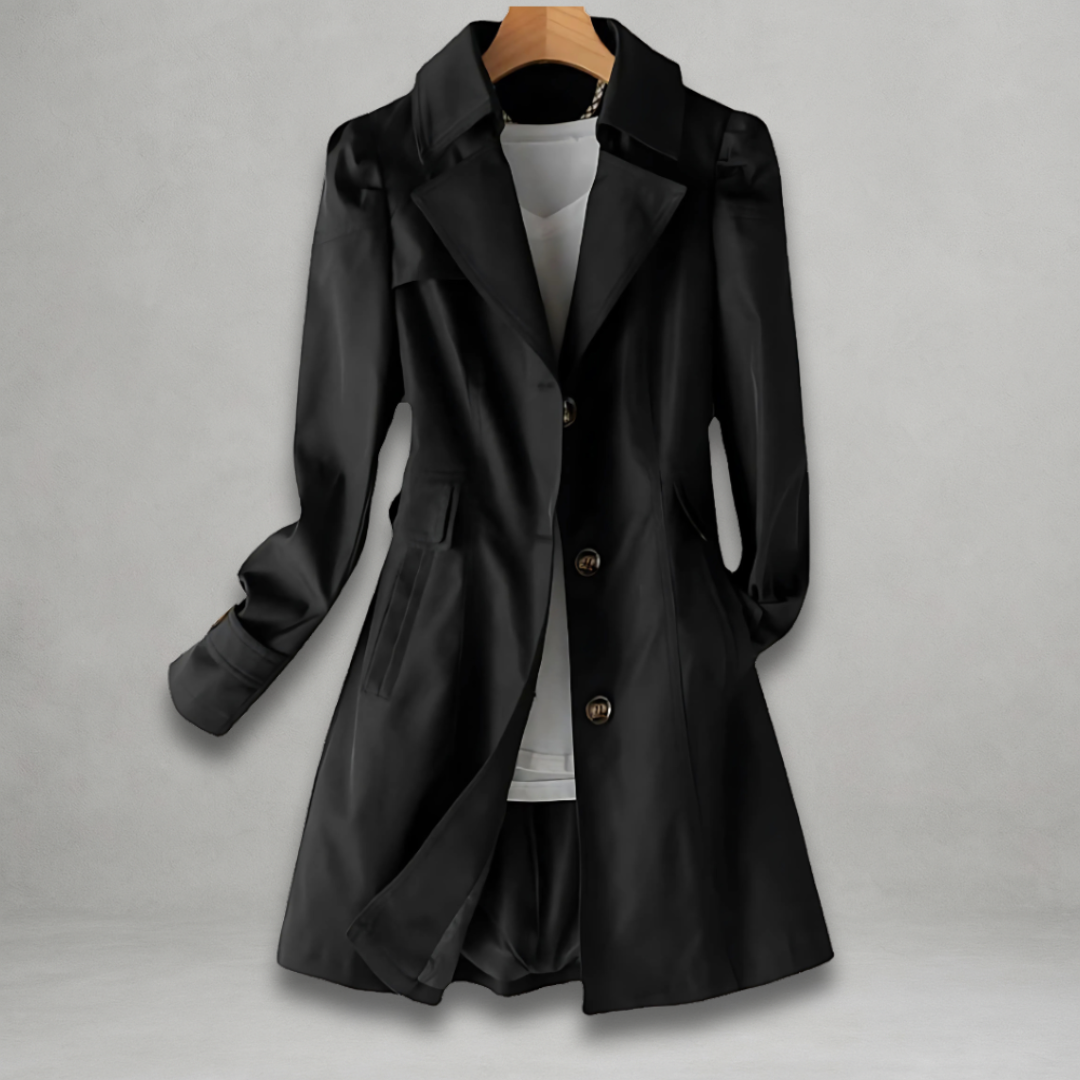 Pearl | Women's Tailored Trench Coat – Timeless Day to Evening Coat