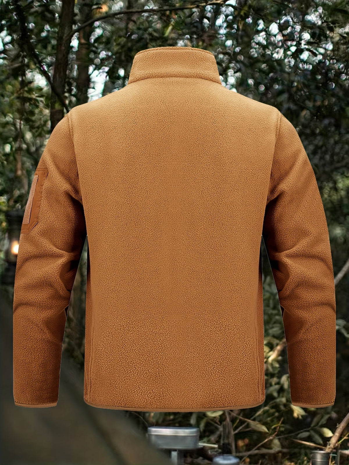 Sam | Men's Insulated Full Zip Winter Jacket – Lightweight Zip Pocket Coat