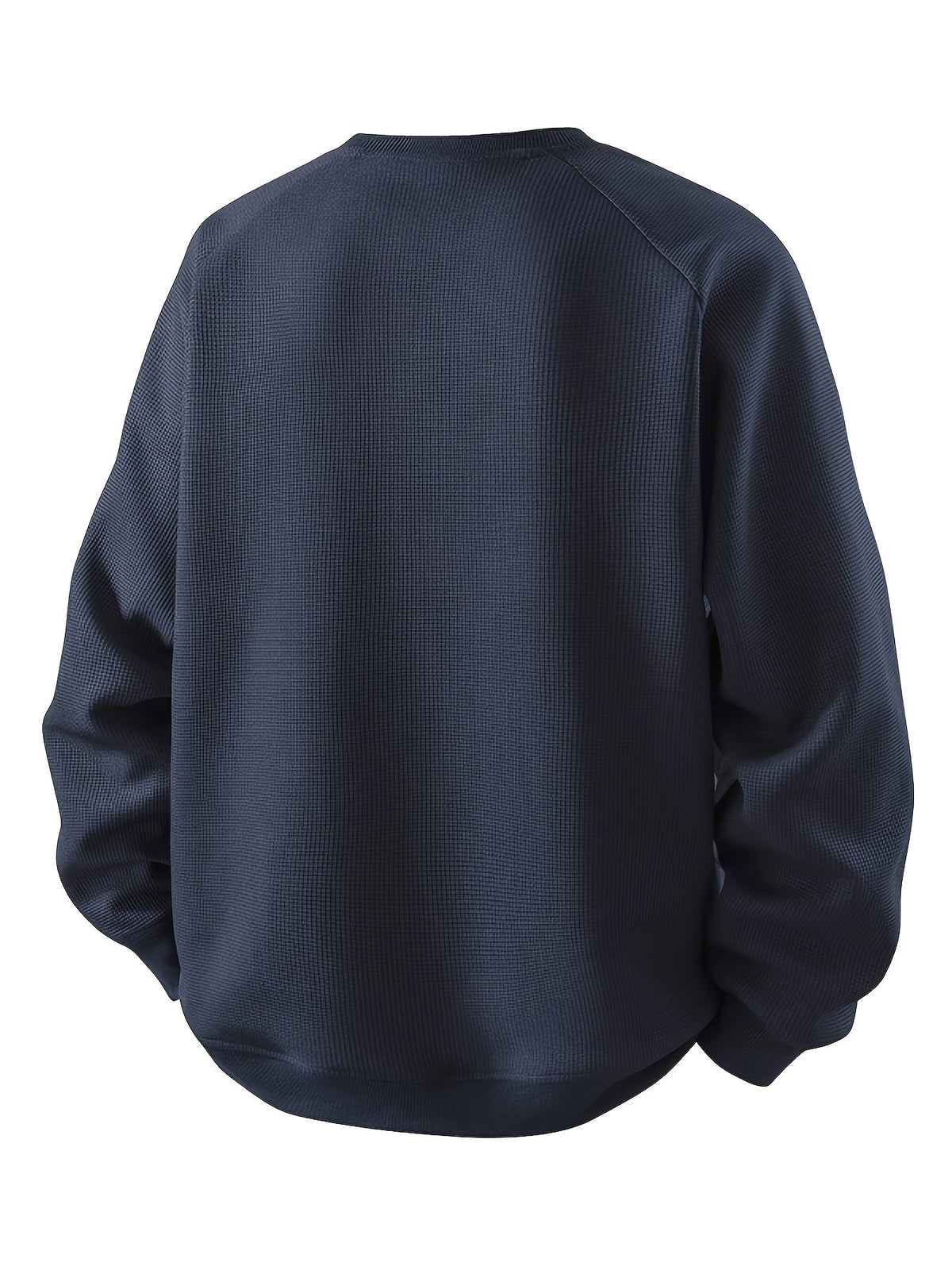 Ivan | Men's Colour Block Sweatshirt – Relaxed Soft Crew Neck Pullover