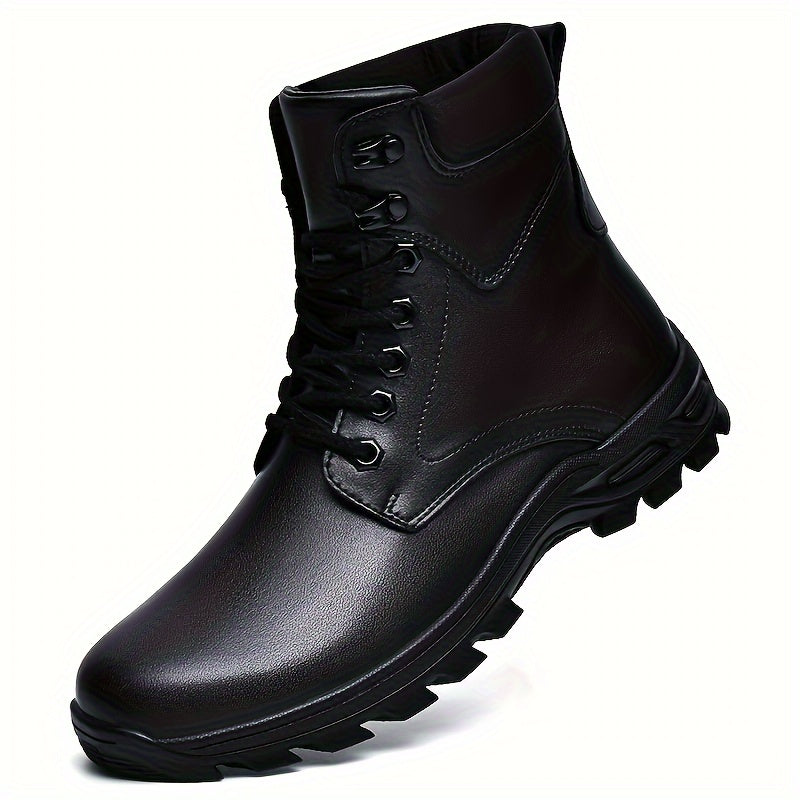 Declan | Men's Lace Up Winter Boots – Rugged Snow Boots