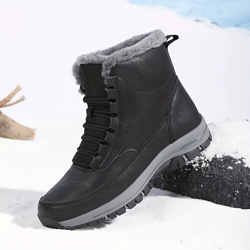 Jasper | Men's Plush Lined Winter Boots – Warm Everyday Snow Boots
