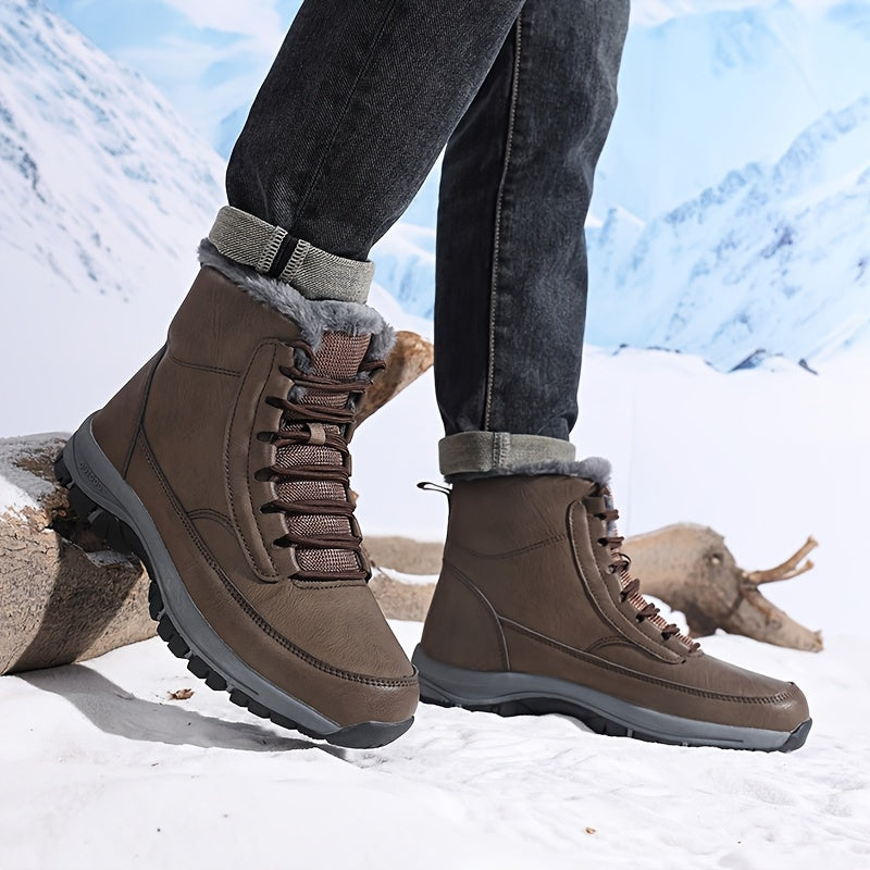 Jasper | Men's Plush Lined Winter Boots – Warm Everyday Snow Boots
