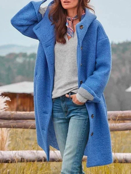 Lorelei | Women's Tailored Winter Coat – Minimal Structured Overcoat