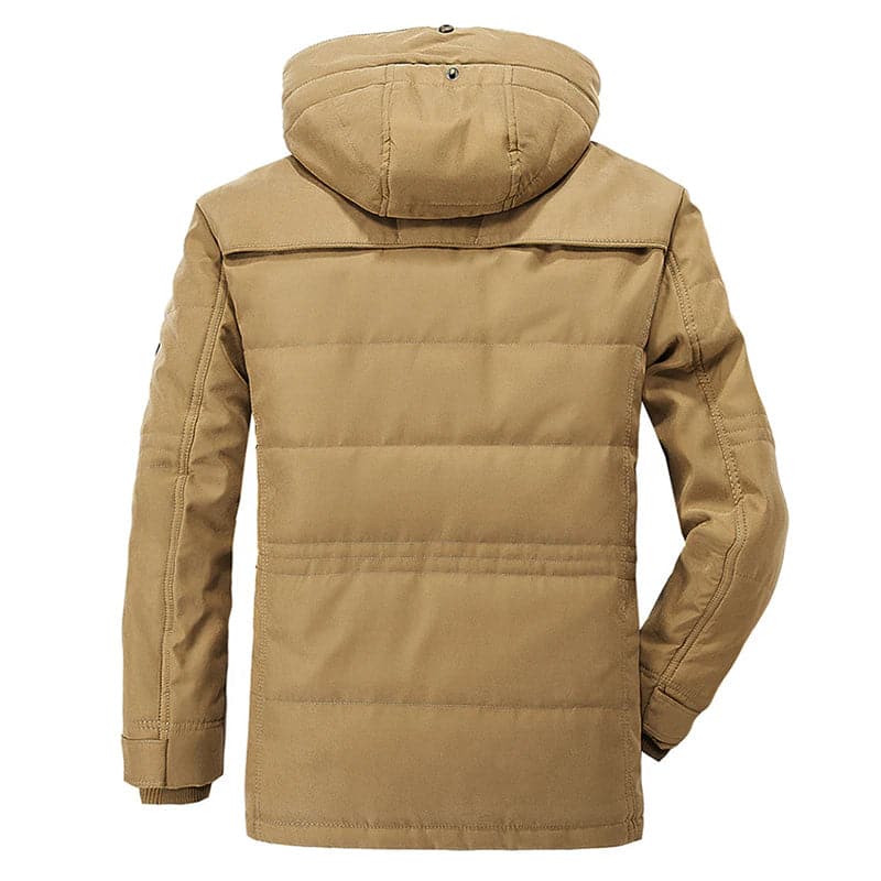 Ford | Men's Hooded Fleece Lined Winter Jacket – Utility Parka
