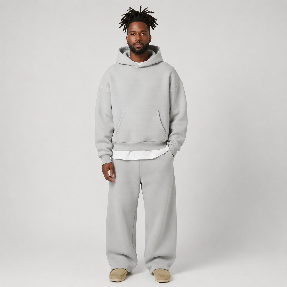 Ezra | Men's Hoodie & Joggers Tracksuit – Matching Two Piece Set