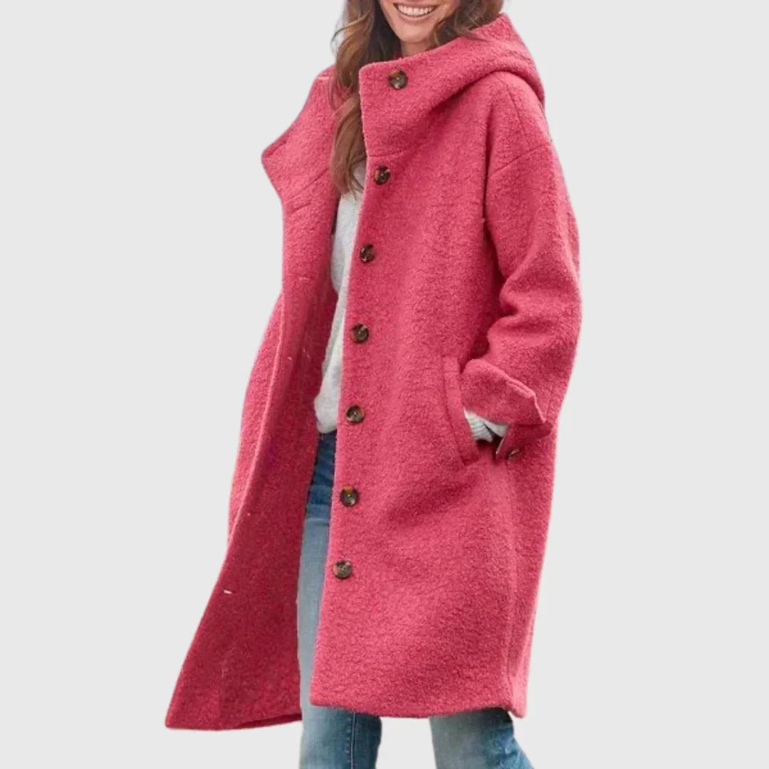 Lorelei | Women's Tailored Winter Coat – Minimal Structured Overcoat
