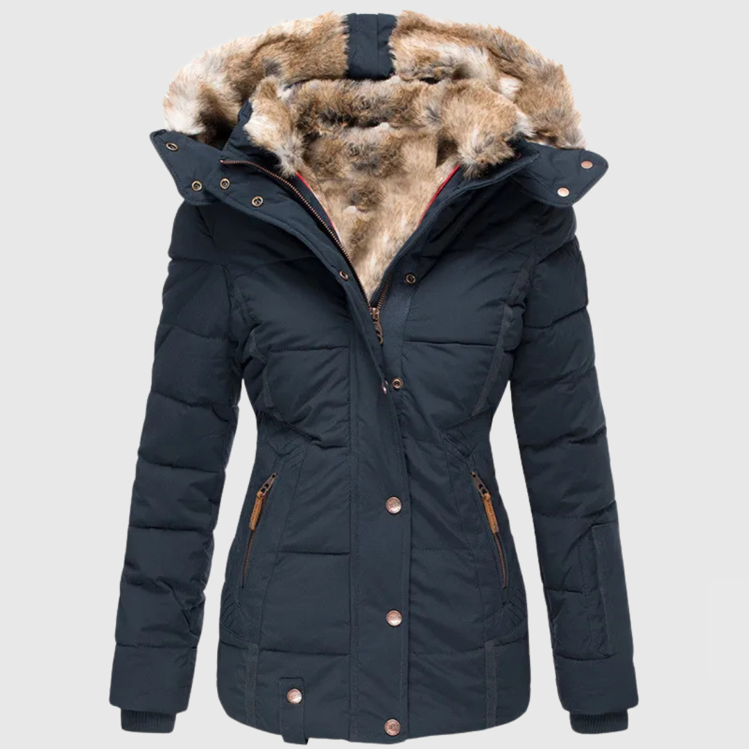 Marisol | Women's Fitted Warm Quilted Jacket – Flattering Layering Jacket