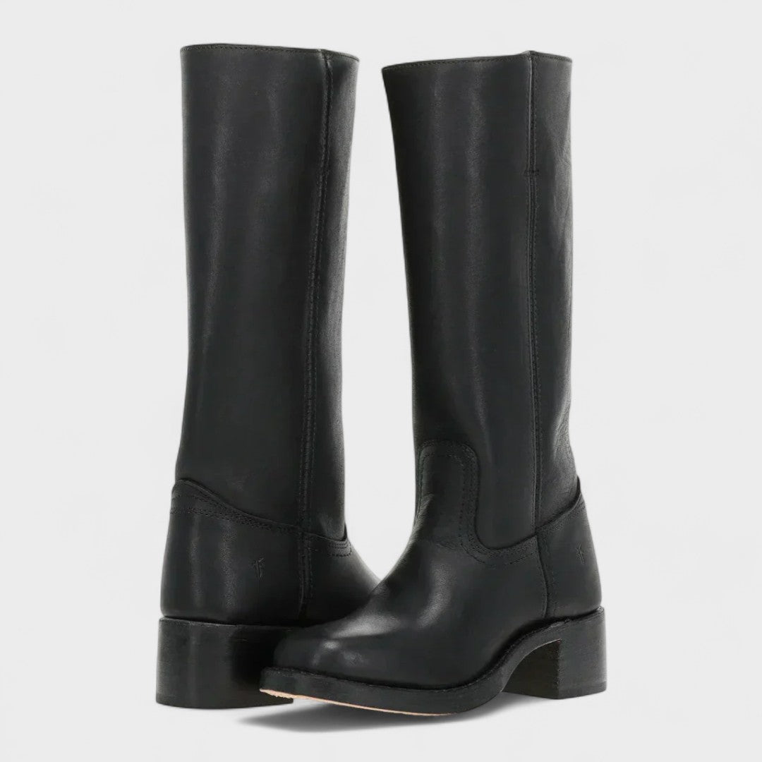 Margot | Women's Riding Knee High Boots – Black
