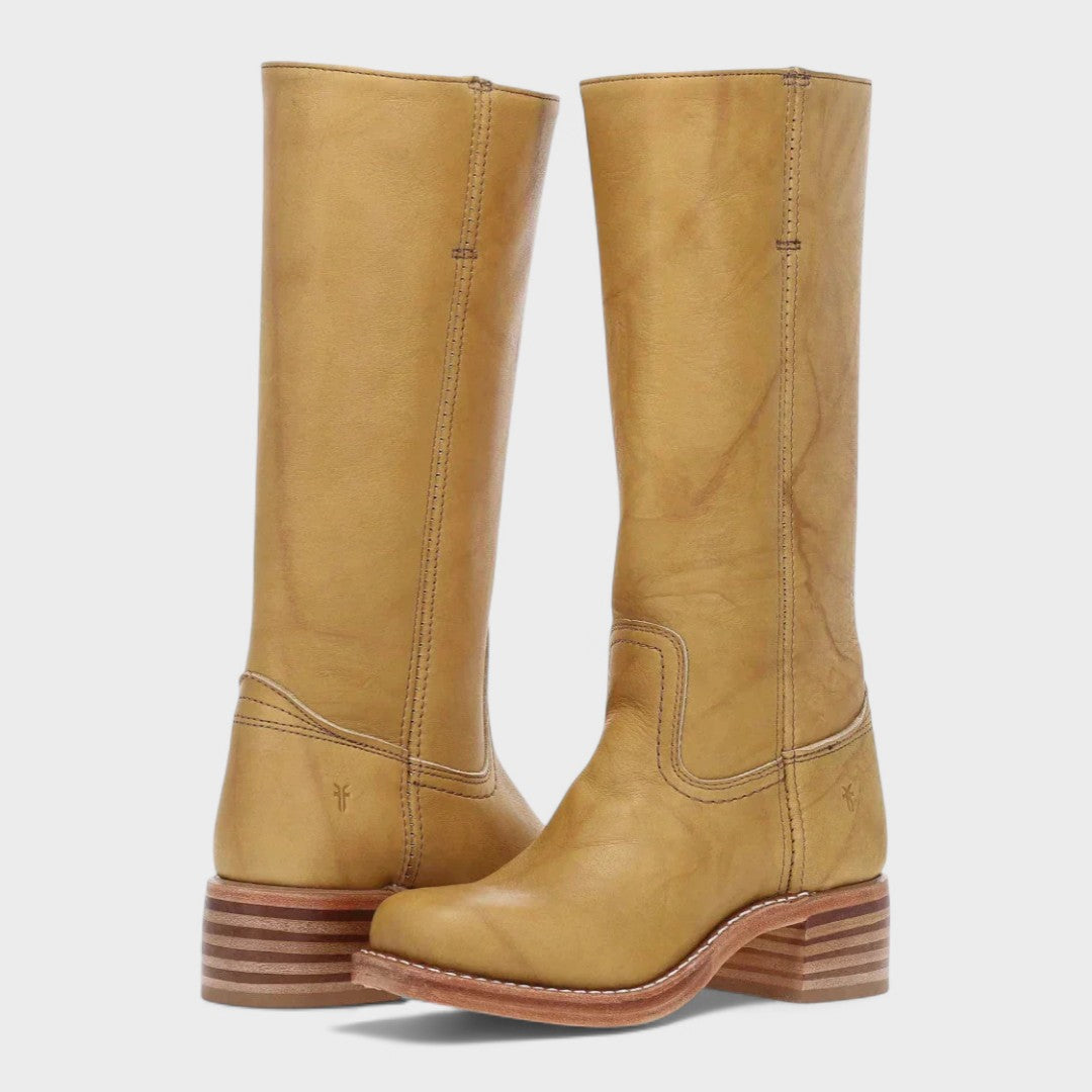 Margot | Women's Riding Knee High Boots – Golden Light Chestnut