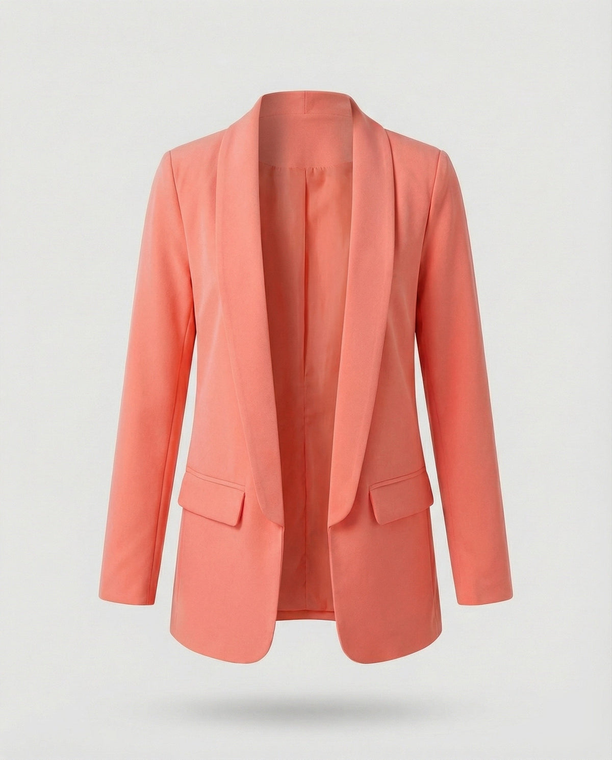 Hedy | Women's Shawl Collar Blazer – Pink