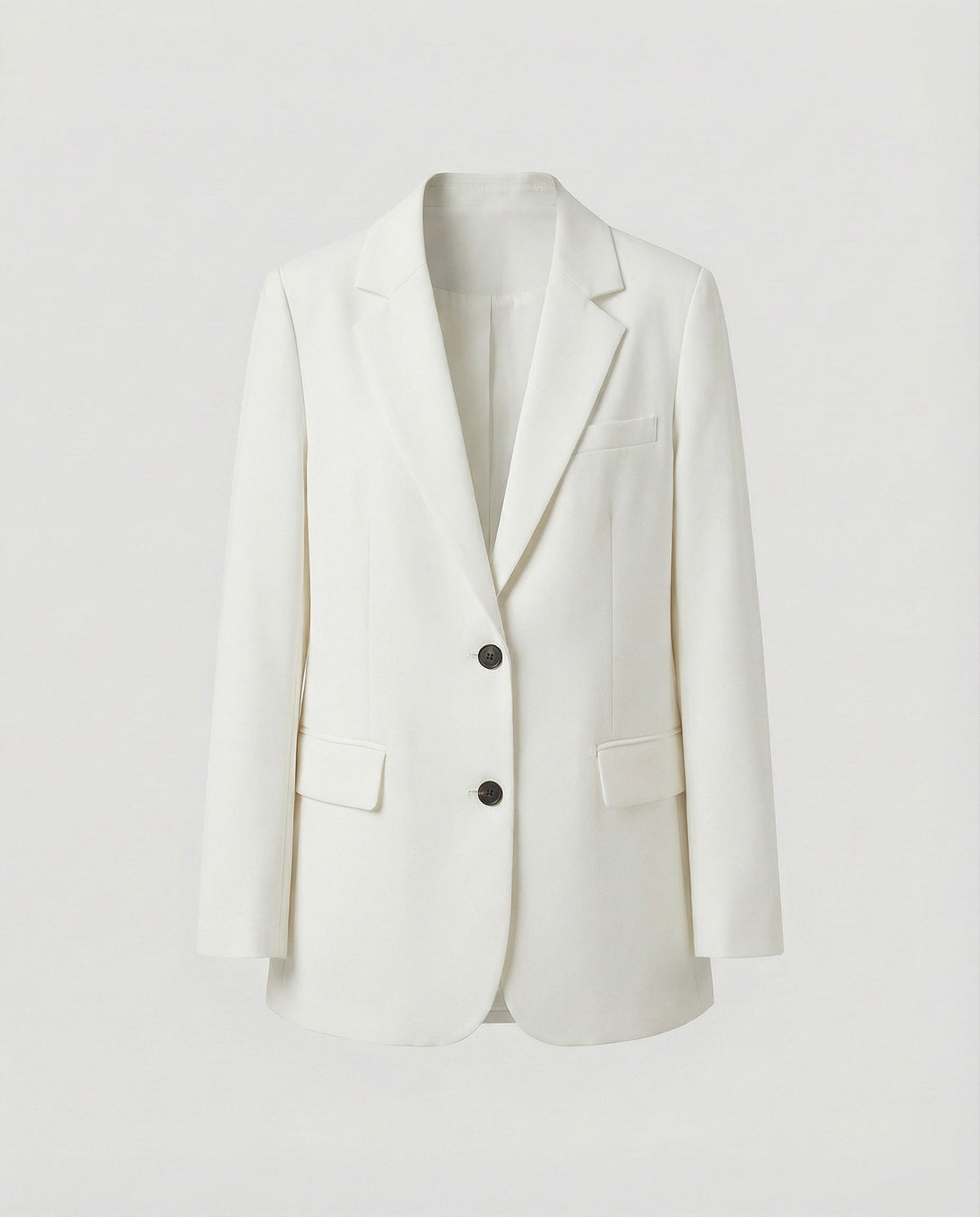 Alice | Women's Relaxed Fit Blazer – Two Button Longline Blazer