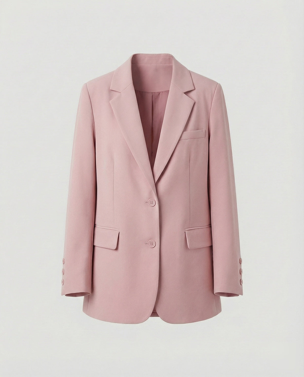 Alice | Women's Relaxed Fit Blazer – Two Button Longline Blazer