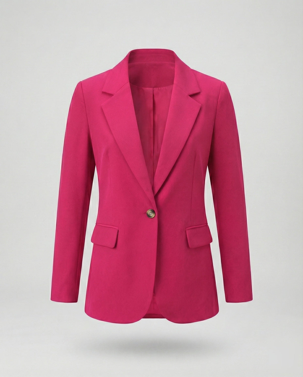 Grace | Women's Slim Fit Blazer – Single Button Longline Blazer