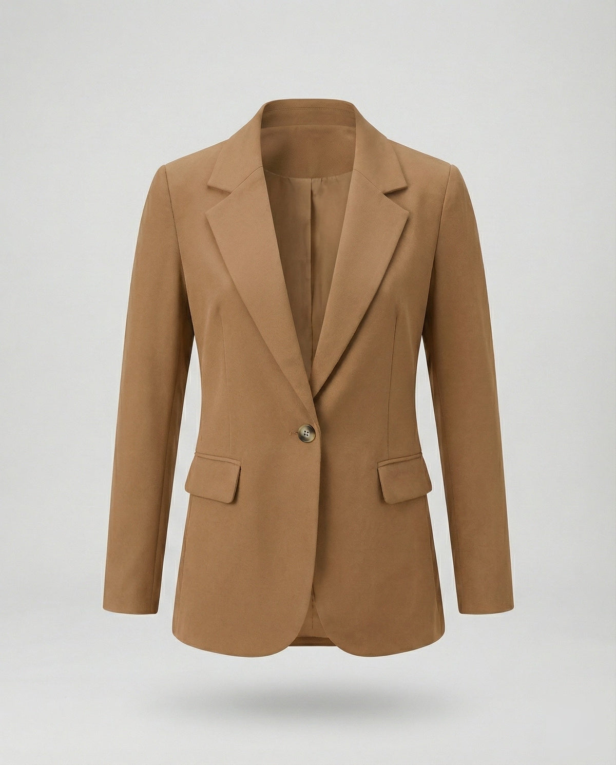 Grace | Women's Slim Fit Blazer – Single Button Longline Blazer