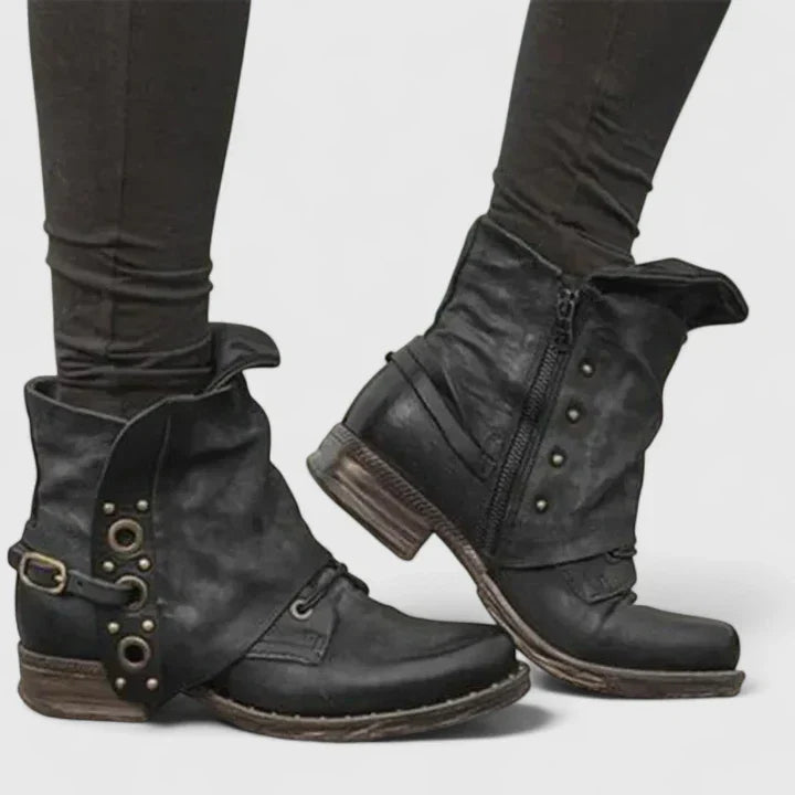 Elise | Women's Arch Support Winter Boots – Black