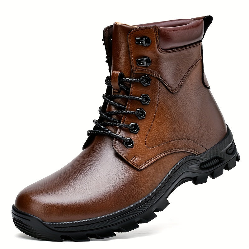 Declan | Men's Lace Up Winter Boots – Rugged Snow Boots