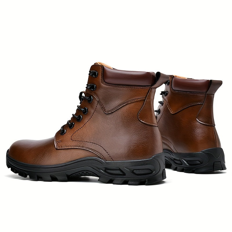 Declan | Men's Lace Up Winter Boots – Rugged Snow Boots