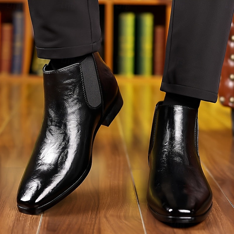 Rex | Men's Sleek Chelsea Boots – Smart Casual Ankle Boots