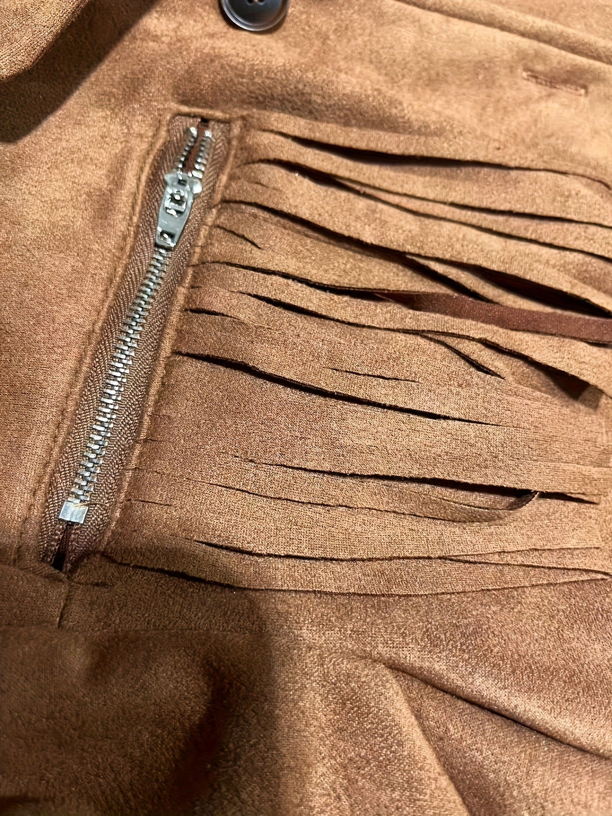 Paige | Women's Fringe Western Jacket – Fitted Boho Layering Jacket