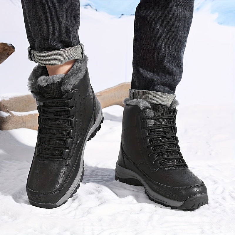 Jasper | Men's Plush Lined Winter Boots – Warm Everyday Snow Boots
