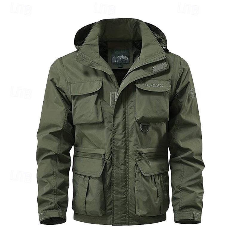 Wyatt | Men's Windproof Winter Jacket – Multi-Pocket Winter Coat
