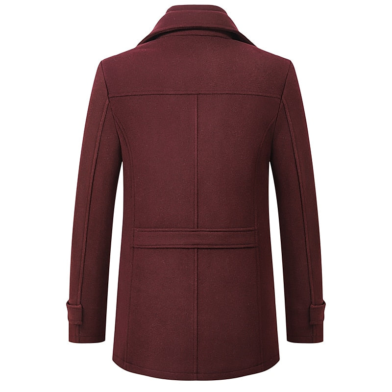 Ryan | Men's Tailored Winter Coat – Classic Business Overcoat