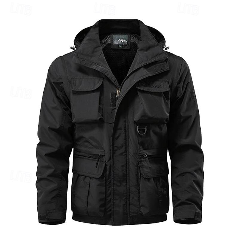Wyatt | Men's Windproof Winter Jacket – Multi-Pocket Winter Coat