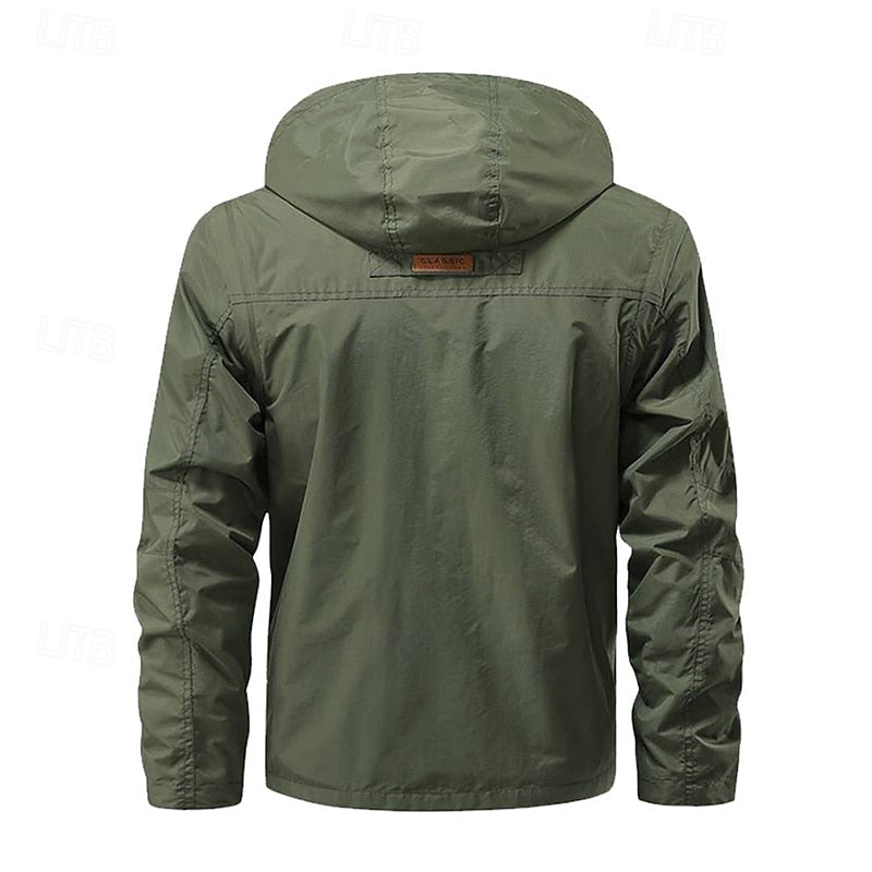 Wyatt | Men's Windproof Winter Jacket – Multi-Pocket Winter Coat
