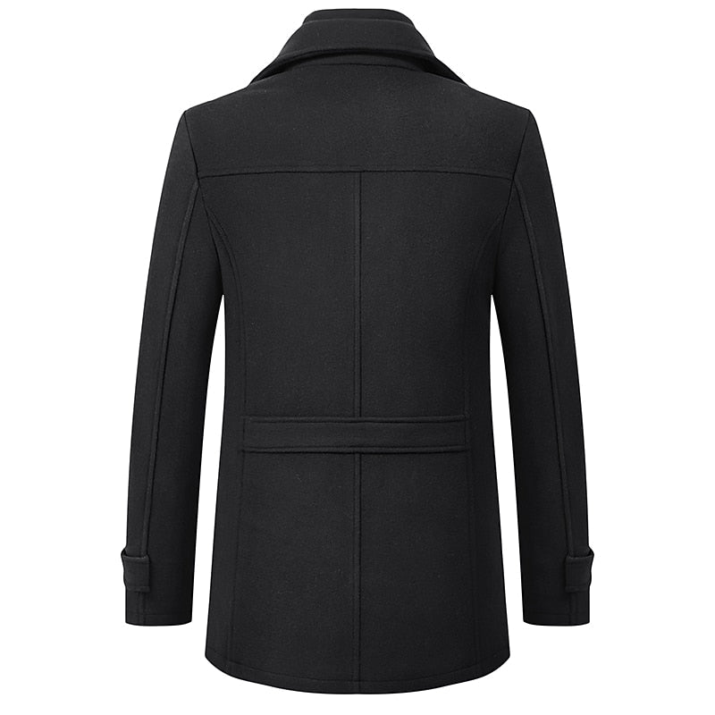Ryan | Men's Tailored Winter Coat – Classic Business Overcoat