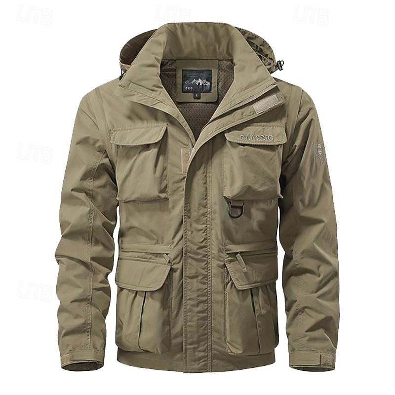 Wyatt | Men's Windproof Winter Jacket – Multi-Pocket Winter Coat