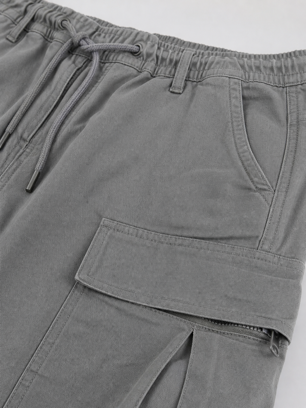 Cole | Men's Drawstring Cargo Pants – Relaxed Fit Utility Trousers