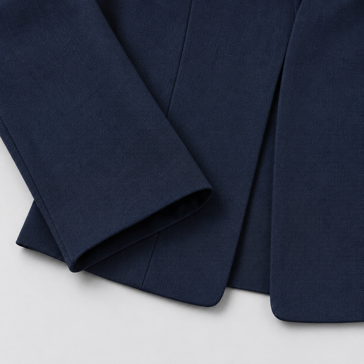 Juno | Women's Longline Open Front Blazer – Relaxed Knit Blazer