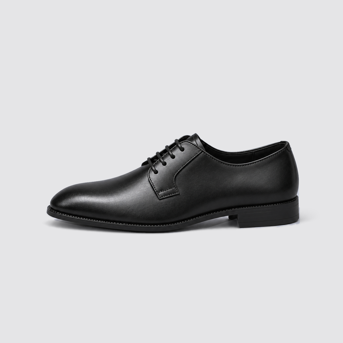 Leo | Men's Derby Dress Shoes – Leather Look Lace Up Formal Shoes