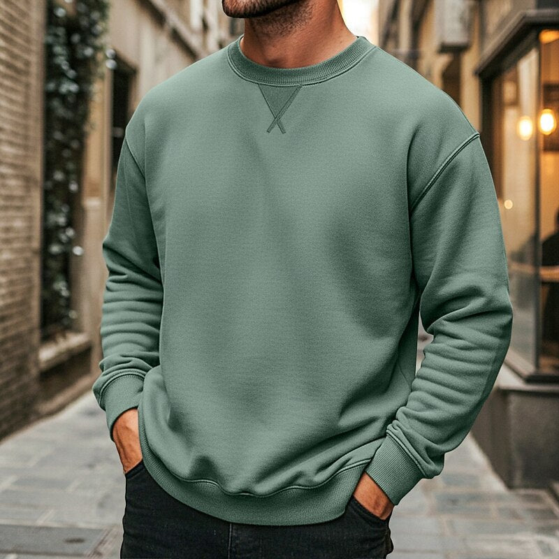 Noah | Men's Soft Classic Sweatshirt – Warm Crew Neck Pullover