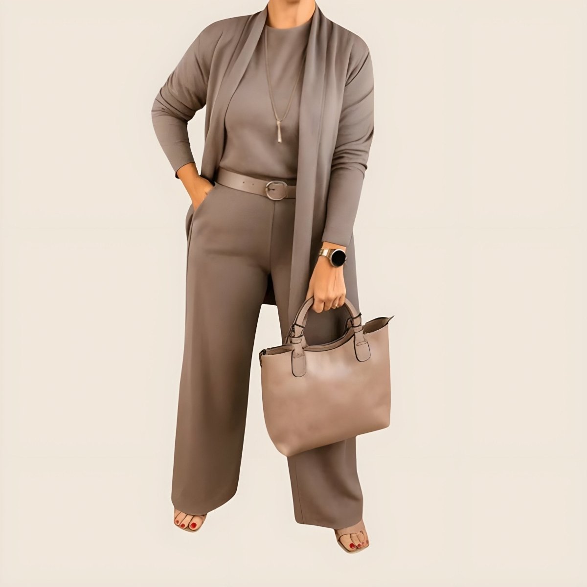 Zelda | Women's Three Piece Matching Set – Lounge Set Outfit