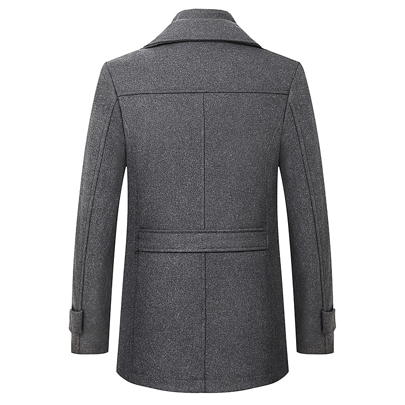 Ryan | Men's Tailored Winter Coat – Classic Business Overcoat