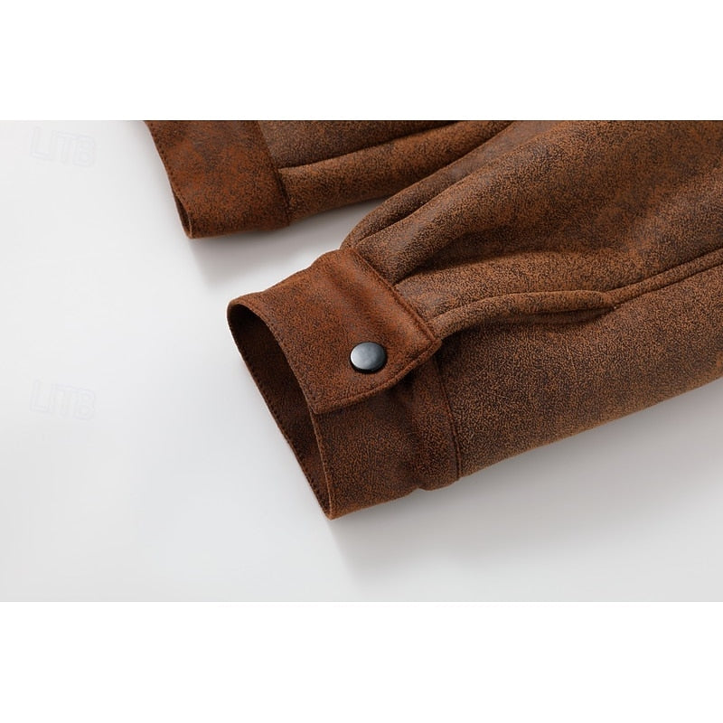 Rowan | Men's Plush Lined Winter Jacket – Warm Winter Coat
