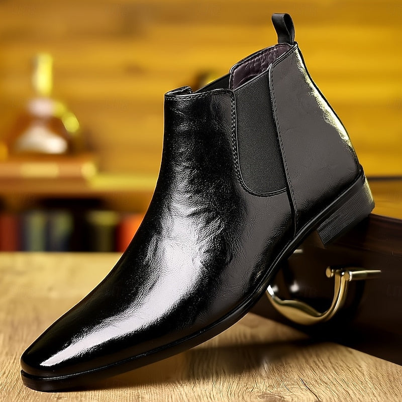 Rex | Men's Sleek Chelsea Boots – Smart Casual Ankle Boots