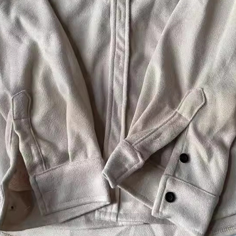 Carson | Men's Relaxed Fit Overshirt – Beige